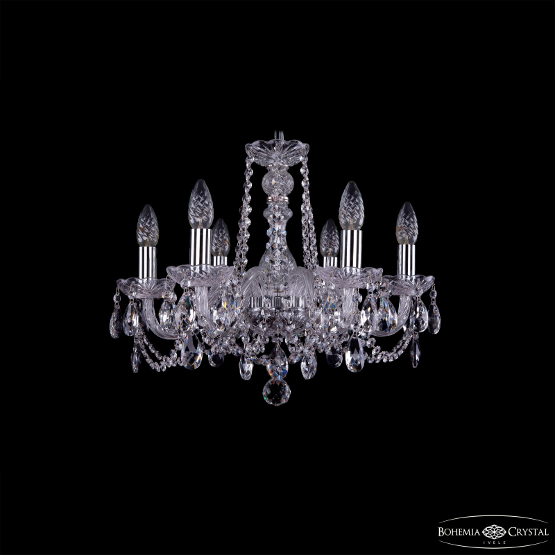 Подвесная люстра Bohemia Ivele Crystal 1402/6/160 Ni