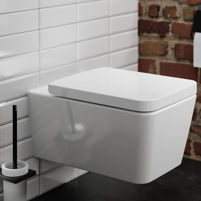 Hansgrohe EluPura Original Q Сидение для унитаза, цвет: белый
