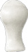 CERAMICHE GRAZIA AMARCORD Bordura Bianco Matt