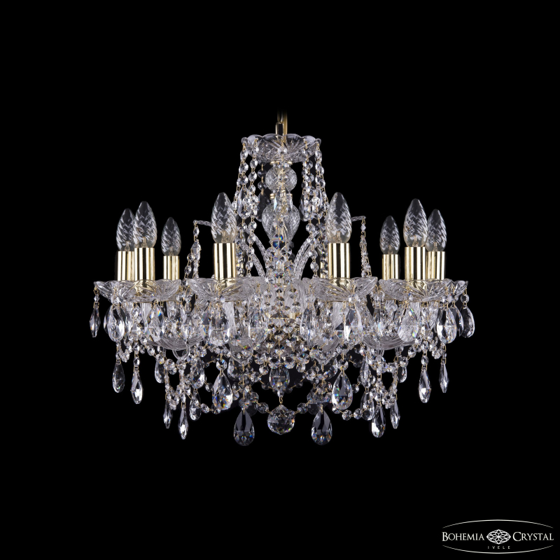Подвесная люстра Bohemia Ivele Crystal 1411/10/195 G