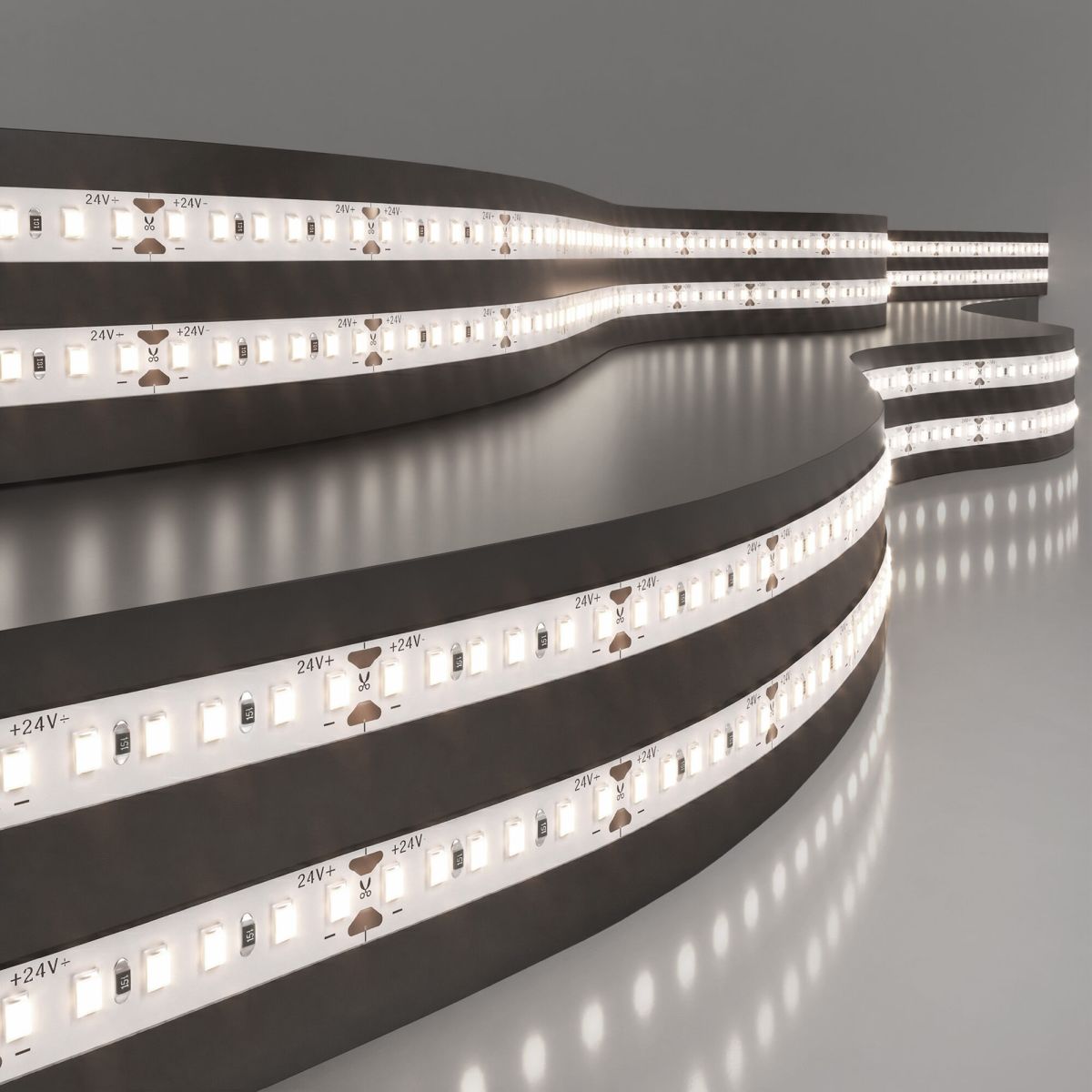 Светодиодная лента Elektrostandard 180Led 12 Вт IP20 4000K дневной белый, 5м 2835 24V 180Led 12W IP20 4690389221354 a072902
