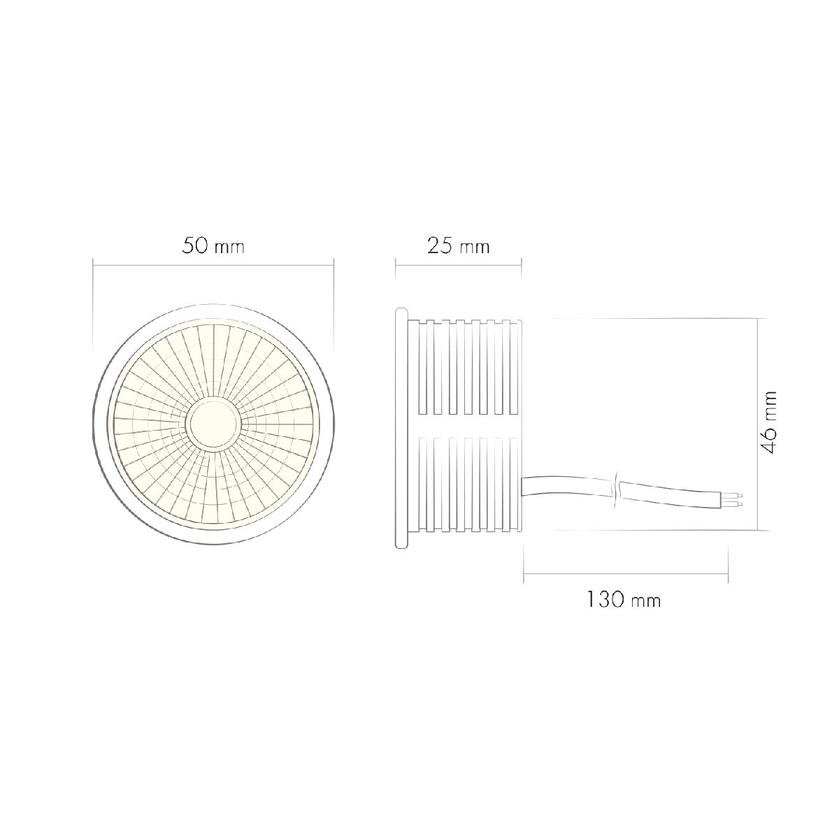 Светодиодный модуль Denkirs Slim Led DK3000-8W dim