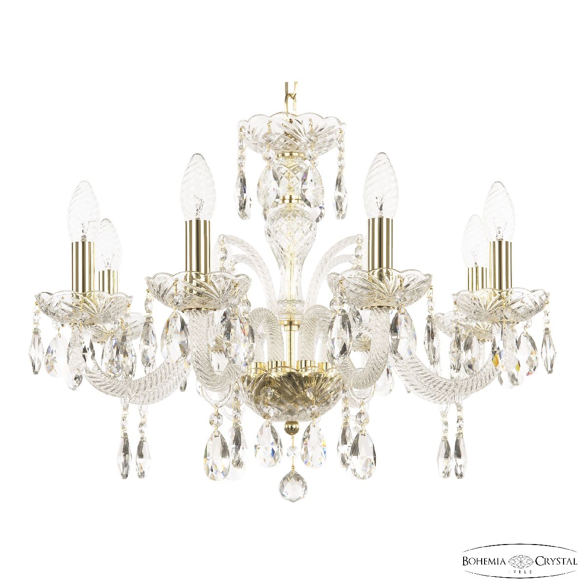 Подвесная люстра Bohemia Ivele Crystal 118/8/195 G