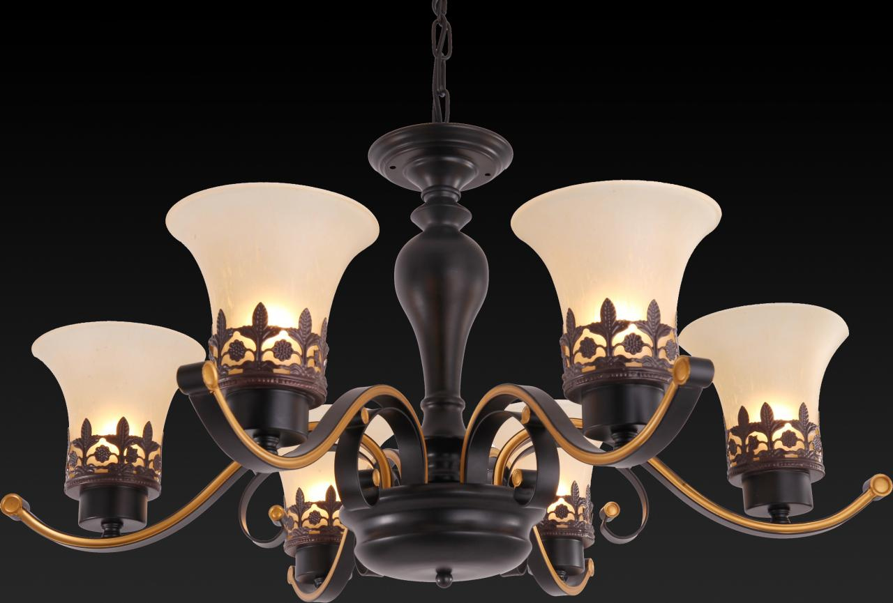 Подвесная люстра Toplight Florence TL7490D-06BL