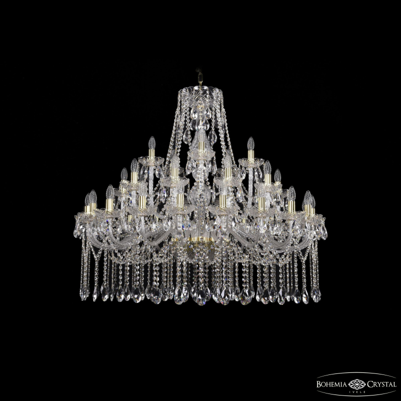 Подвесная люстра Bohemia Ivele Crystal 1413/20+10+5/400 G