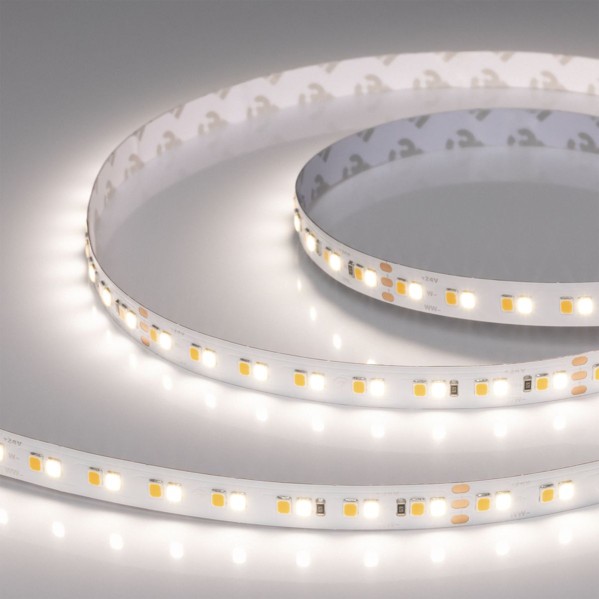 Светодиодная лента Arlight UL-A160-10mm 24V Day-MIX (12 W/m, IP20, 5m) 056266