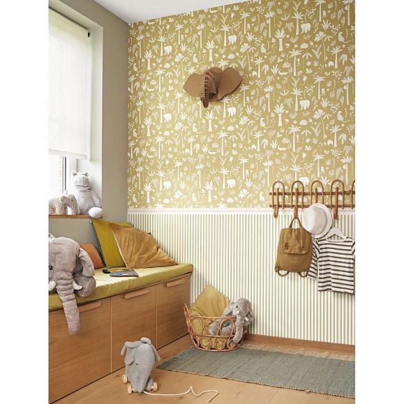 Обои Casadeco 200767272 Poetic Jungle Olive