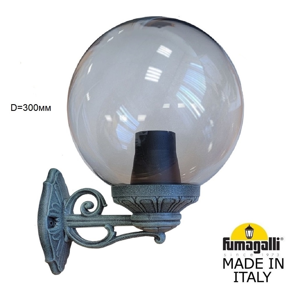 Уличный настенный светильник Fumagalli BISSO/G300 G30.131.000.VZE27