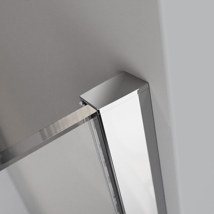 Radaway Modo New II Душевое ограждение 80см, стекло прозрачное, покрытие Easy Clean, профиль: хром