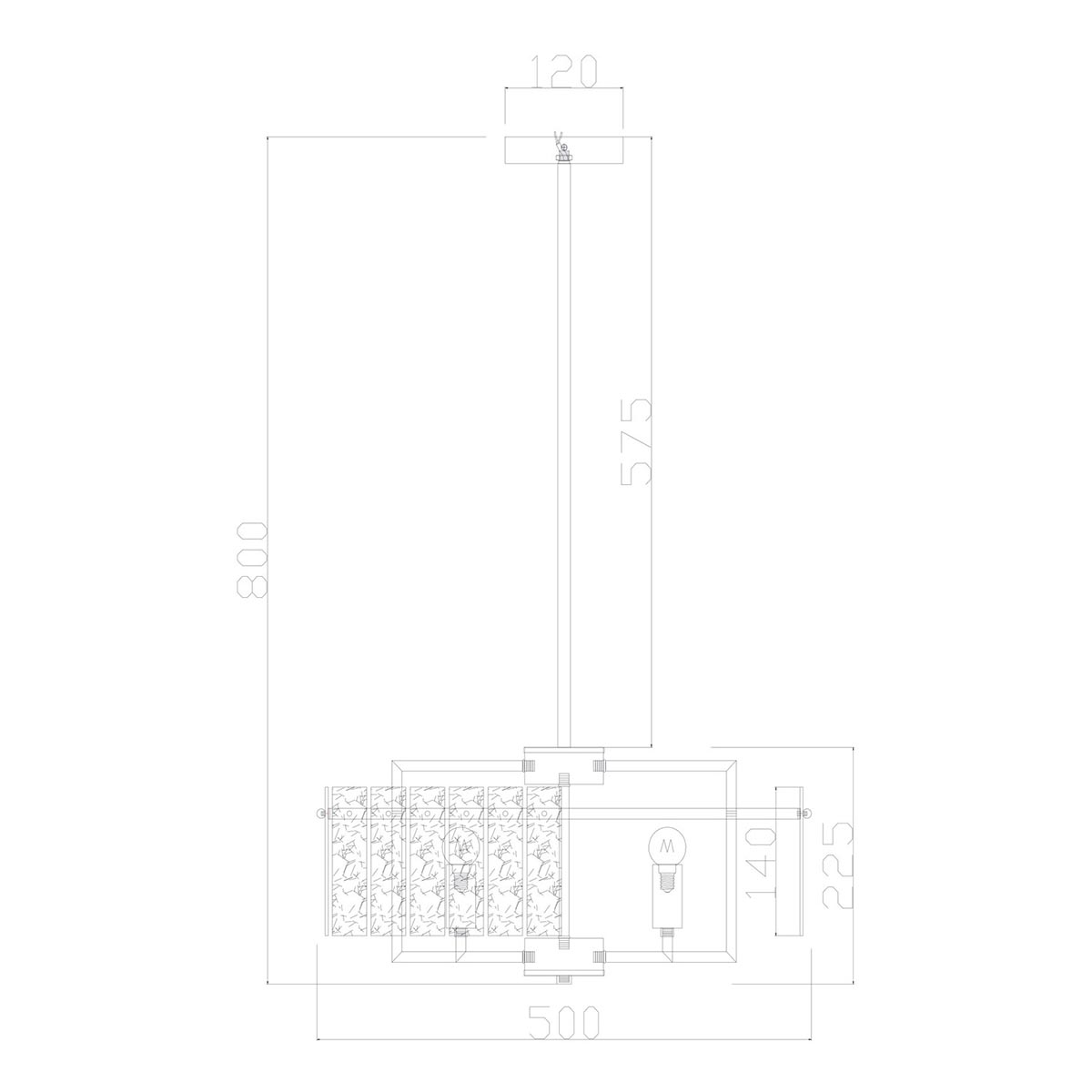 Люстра на штанге Freya Basilica FR5166PL-06BS