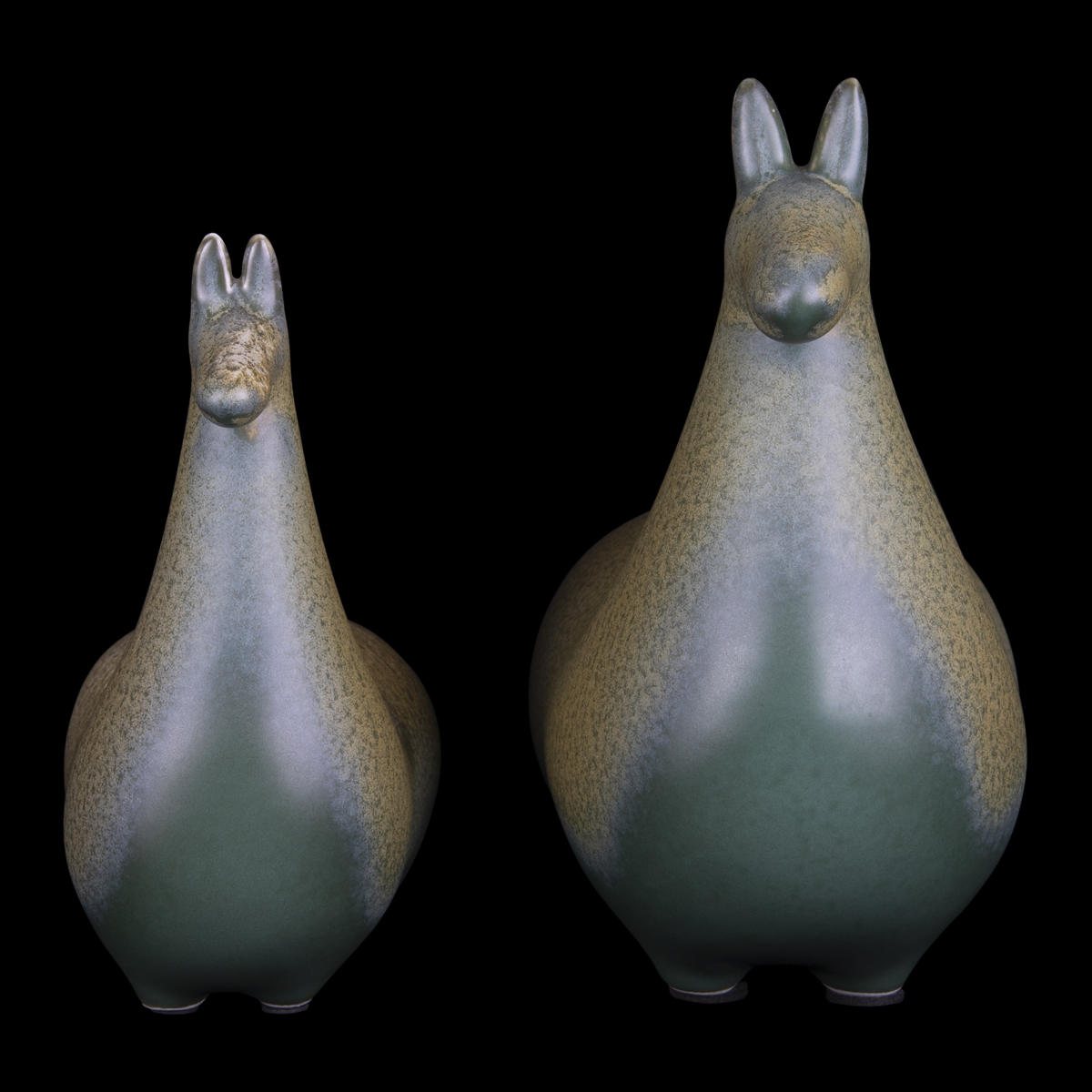 Статуэтка (2 шт.) Loft IT Horse 10283 Green (2 pcs)