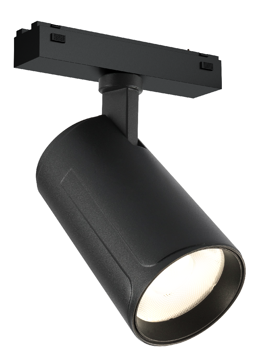 Трековый магнитный светильник iLedex Vision 4825-048-D70-20W-36DG-4000K-BK