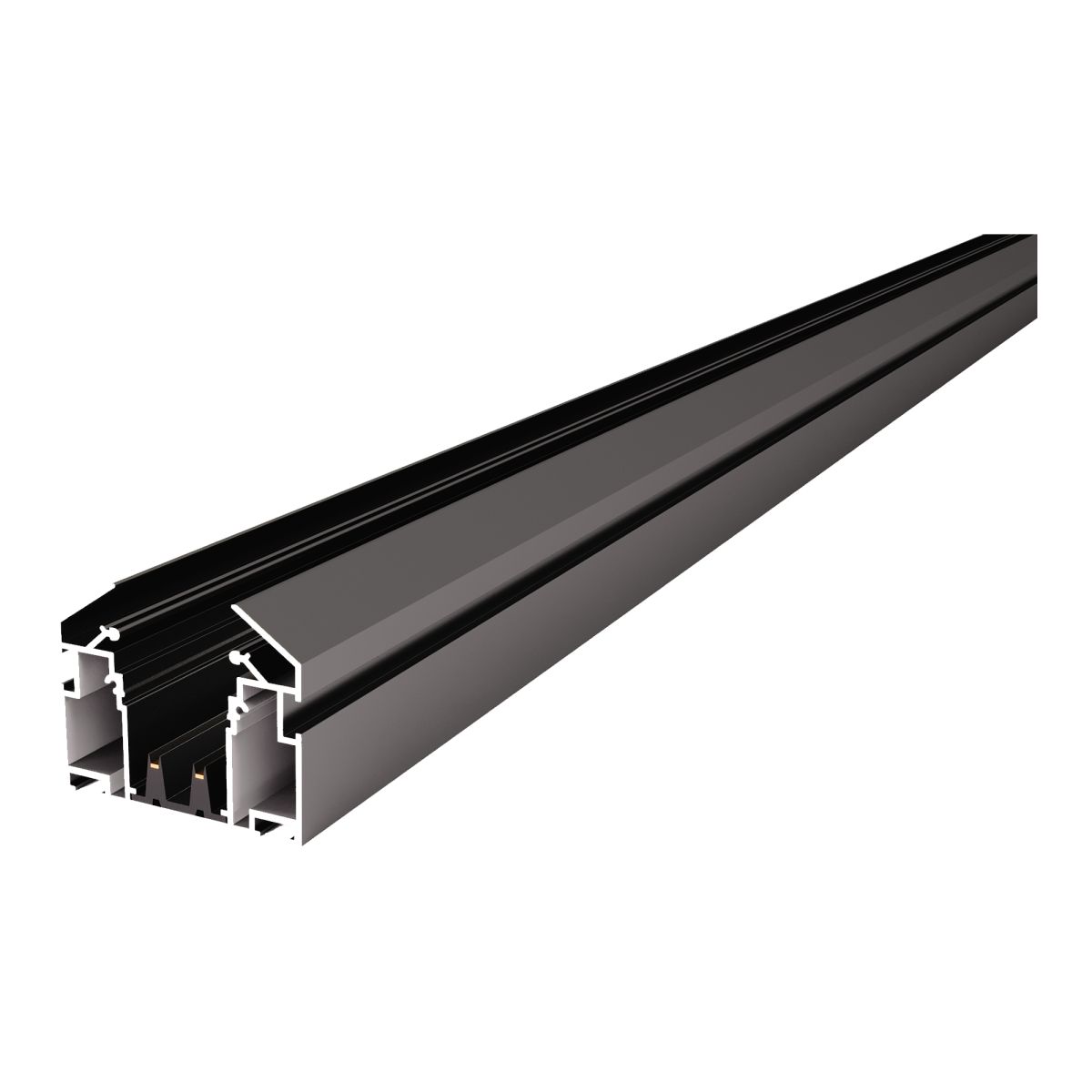 Шинопровод однофазный под натяжной потолок ST Luce Skyline 220 (Заглушки 2+2 в ком) ST046.419.02