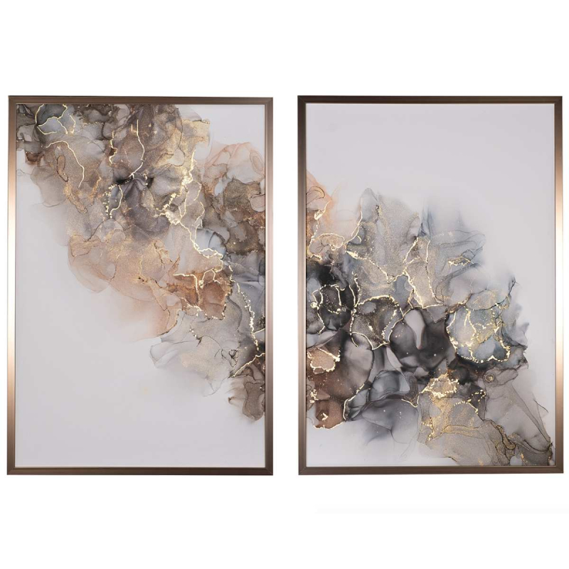 Постеры (2 шт.) Garda Decor 89VOR-MARBLE7/2