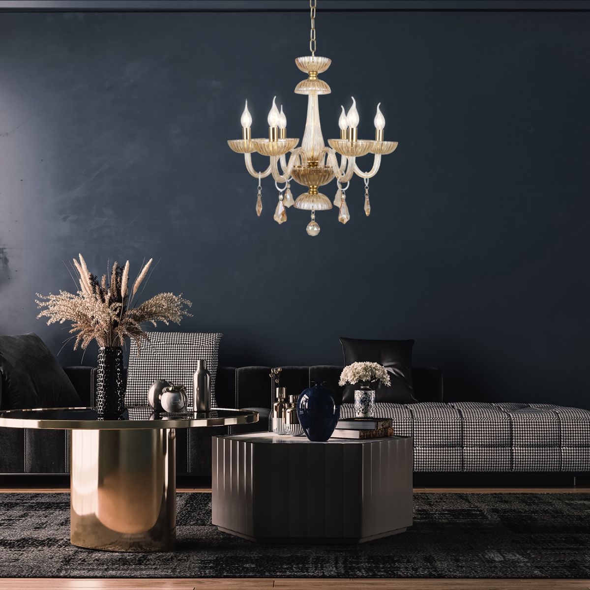 Подвесная люстра Escada Alhambra 590/6PL