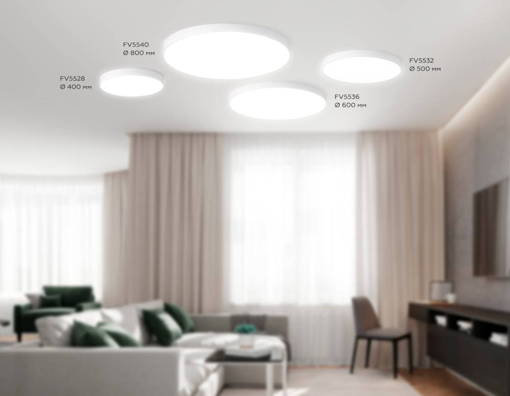 Потолочный светильник Ambrella Light Orbital Air Alum FV5540