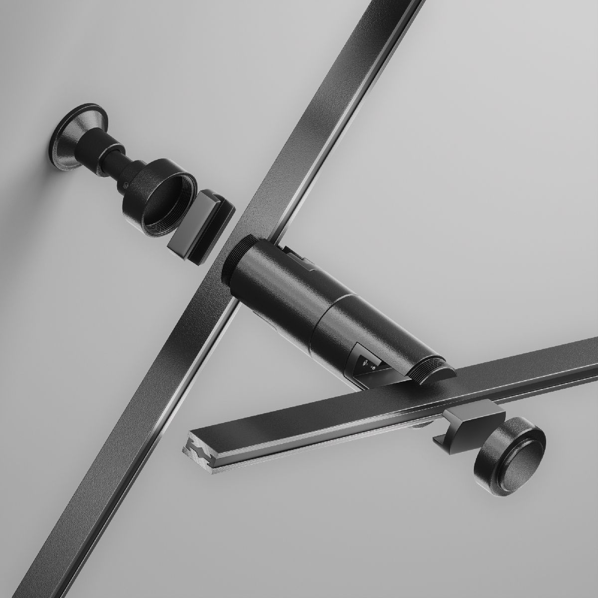 Крепление настенное двойное Maytoni Flarity TRA155CW-D1-B