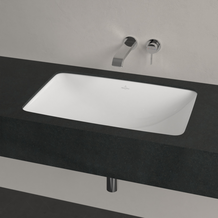 Villeroy&Boch Loop&Friends Раковина встраиваемая 61.5х38х18см., с переливом, цвет: альпийский белый