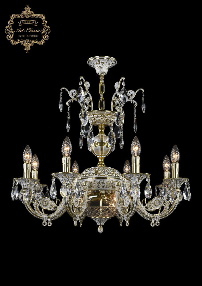 Подвесная люстра Art Classic 31.22.8.KR175SP.250IT.GW.Sp.Clear.1B