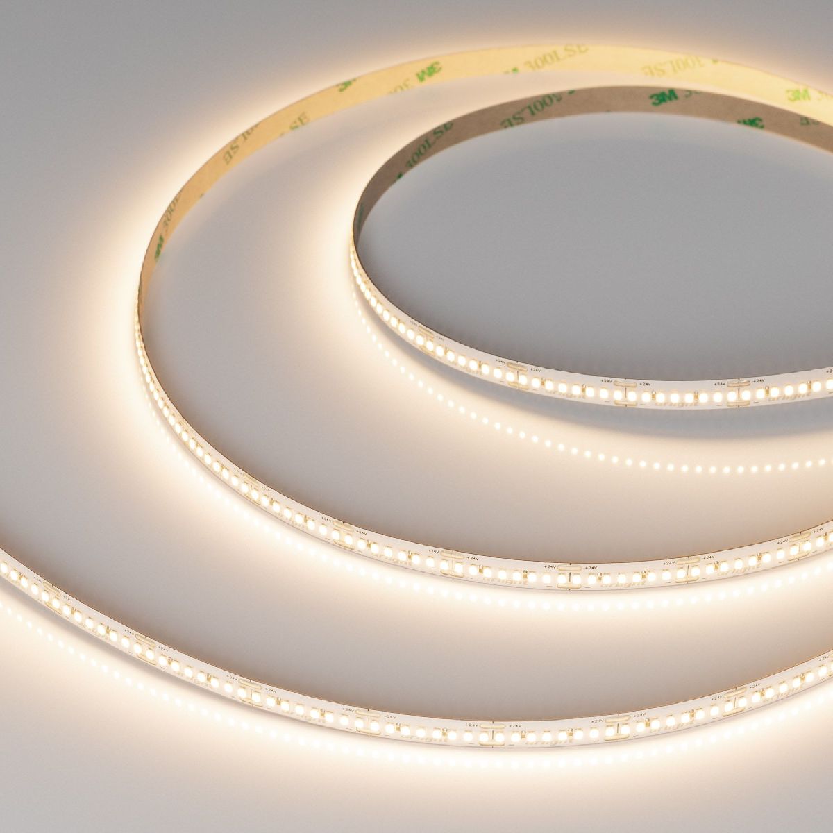 Светодиодная лента Arlight MICROLED-M320-8mm 24V Warm3000 (8 W/m, IP20, 2216, 5m) 047865
