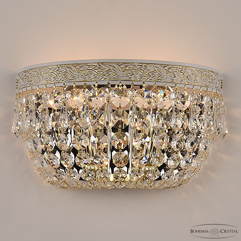 Настенный светильник Bohemia Ivele Crystal AL19011B/25OL WMG