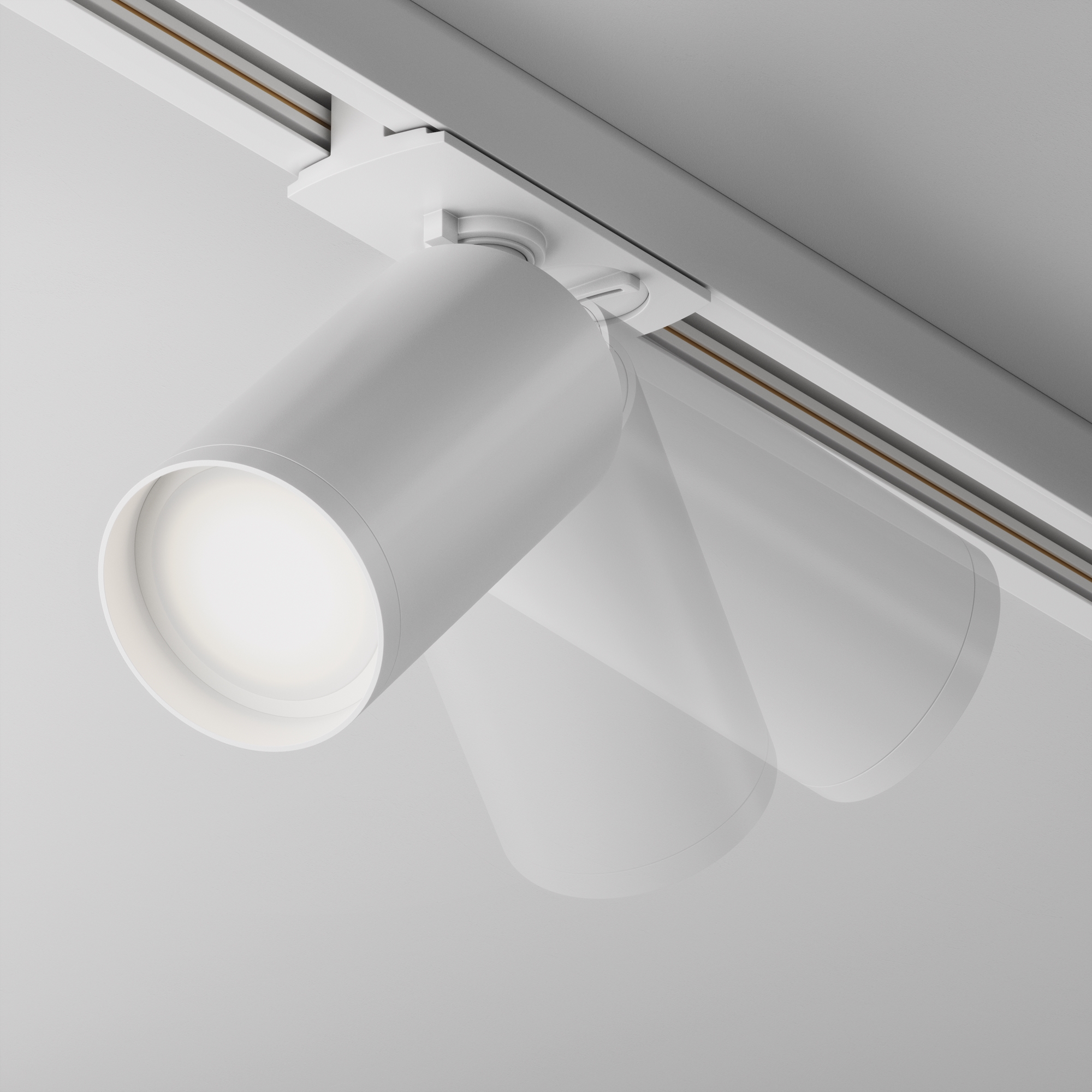 Трековый светильник Maytoni Focus S TR020-1-GU10-W