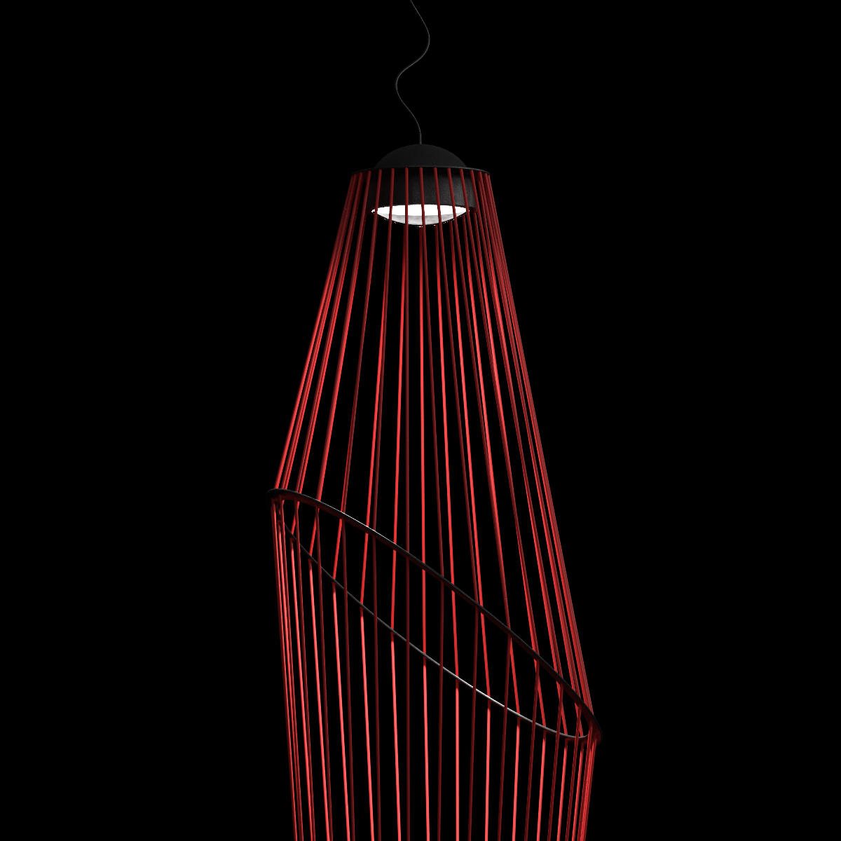 Подвесная люстра Loft IT Beam 10292/A Red