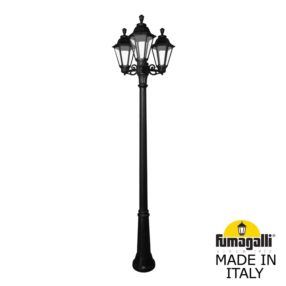 Садово-парковый светильник Fumagalli RICU BISSO/RUT 3L E26.157.S30.AXE27