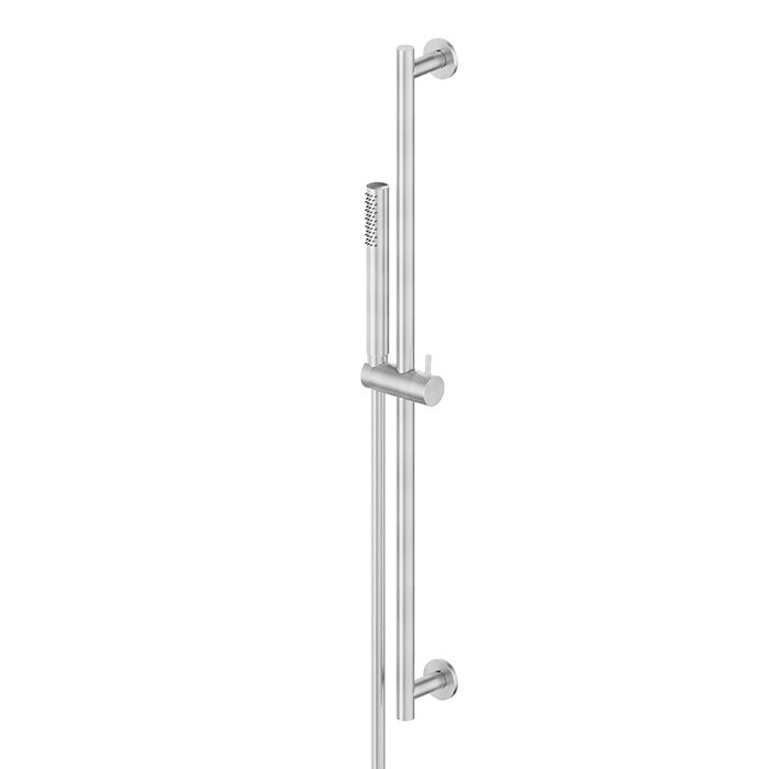 Newform X-STEEL 316 Душевая стойка, ручной душ, шланг 150 см, цвет: нержавеющая сталь