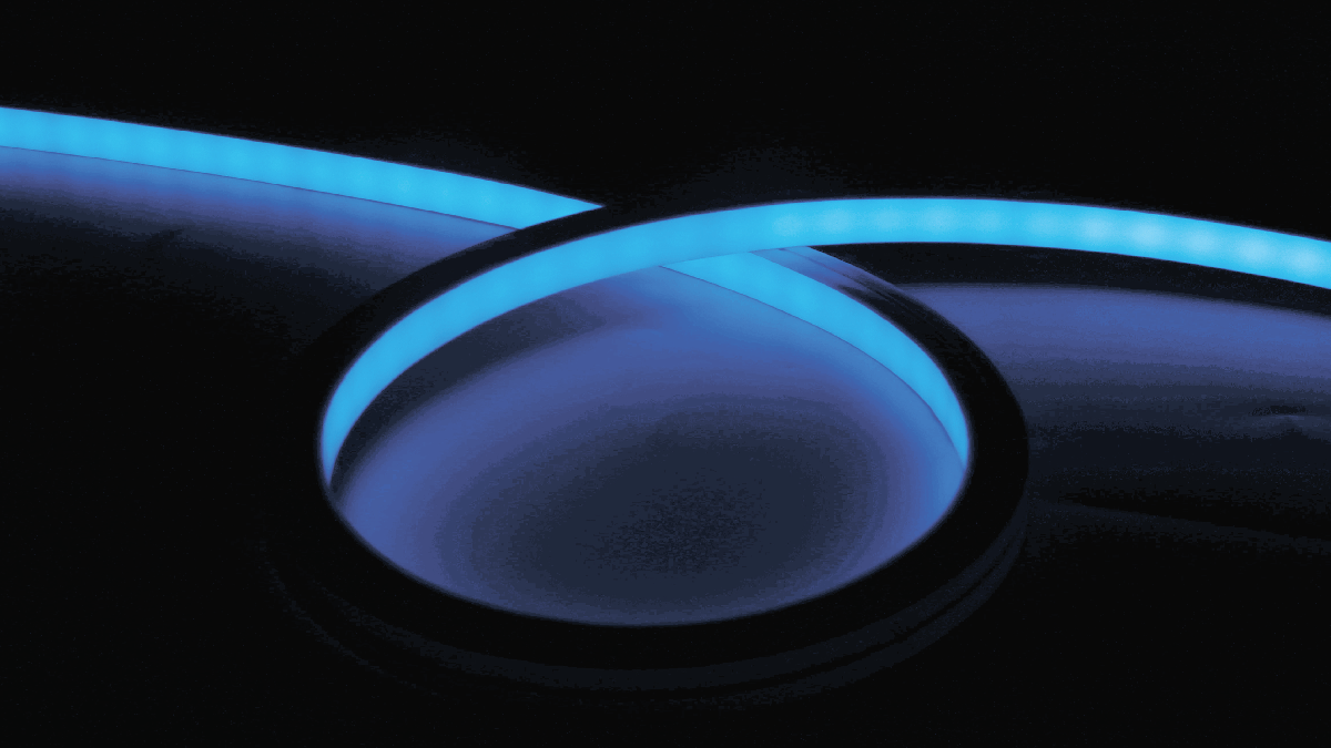 Светодиодная неоновая лента SWG PRO 24В 5050 14,4Вт/м 2700+RGB 10м IP67 NE596-24-14.4-RGBWW-67 029337