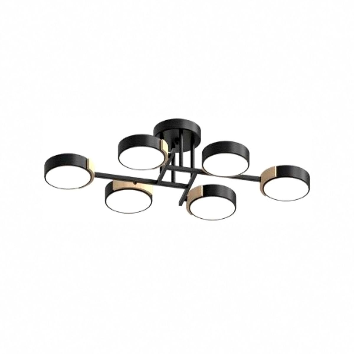 Потолочная люстра LED4U L3211-830 BK