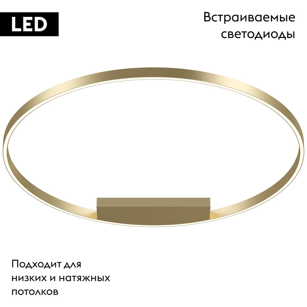 Потолочная люстра Maytoni Rim MOD058CL-L65BSK