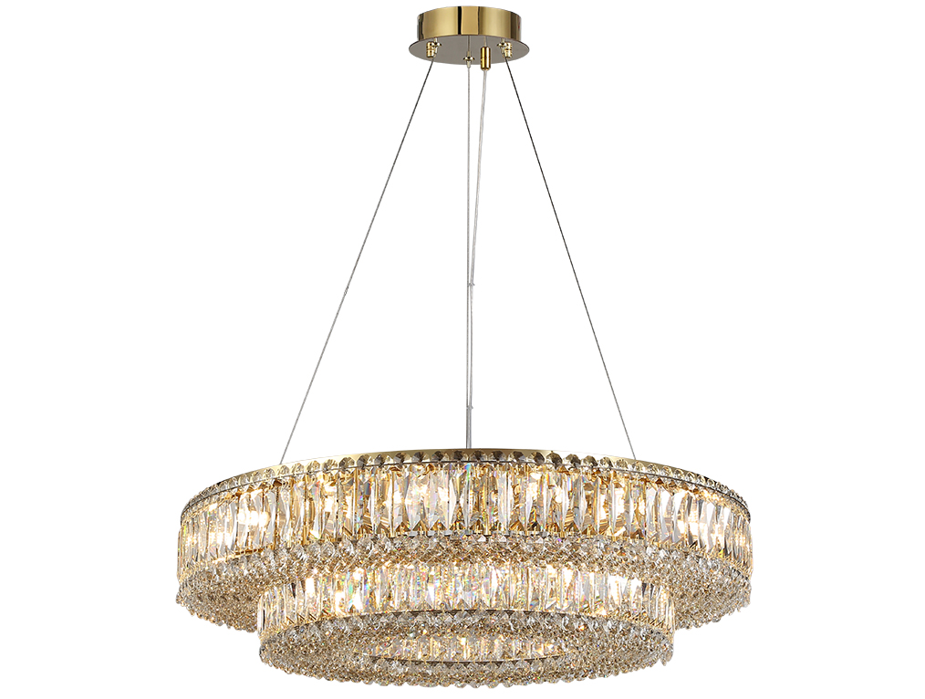 Подвесная люстра Newport 8450+28/S gold М0070079
