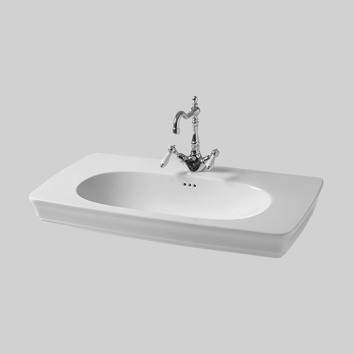 Artceram Civitas Раковина 90х50 см, 1 отв., цвет: белый