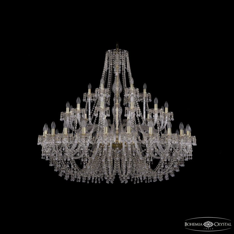 Подвесная люстра Bohemia Ivele Crystal 1410/24+12+6/530 G V0300