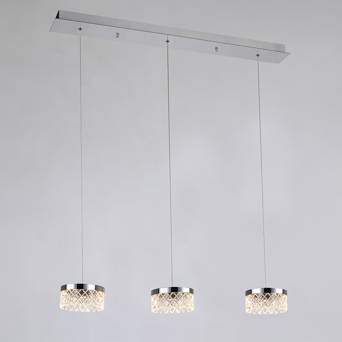 Подвесной светильник Delight Collection MD21020075 MD21020075-3B chrome