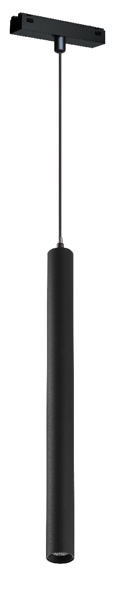 Трековый магнитный светильник iLedex Vision 4825-043-H400-10W-24DG-4000K-BK
