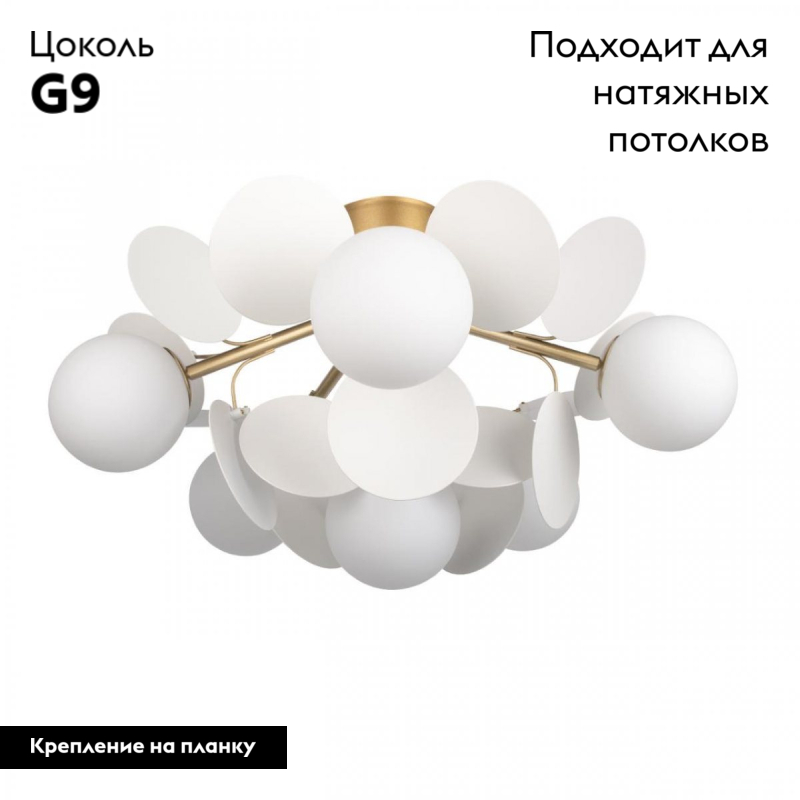 Потолочная люстра Loft IT Matisse 10008/6C White