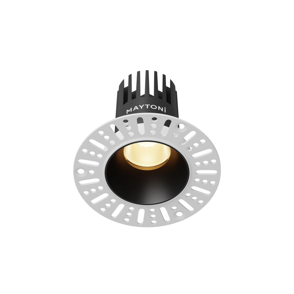 Встраиваемый светильник Maytoni Dip DL119-10W-2.7K-TRS-B