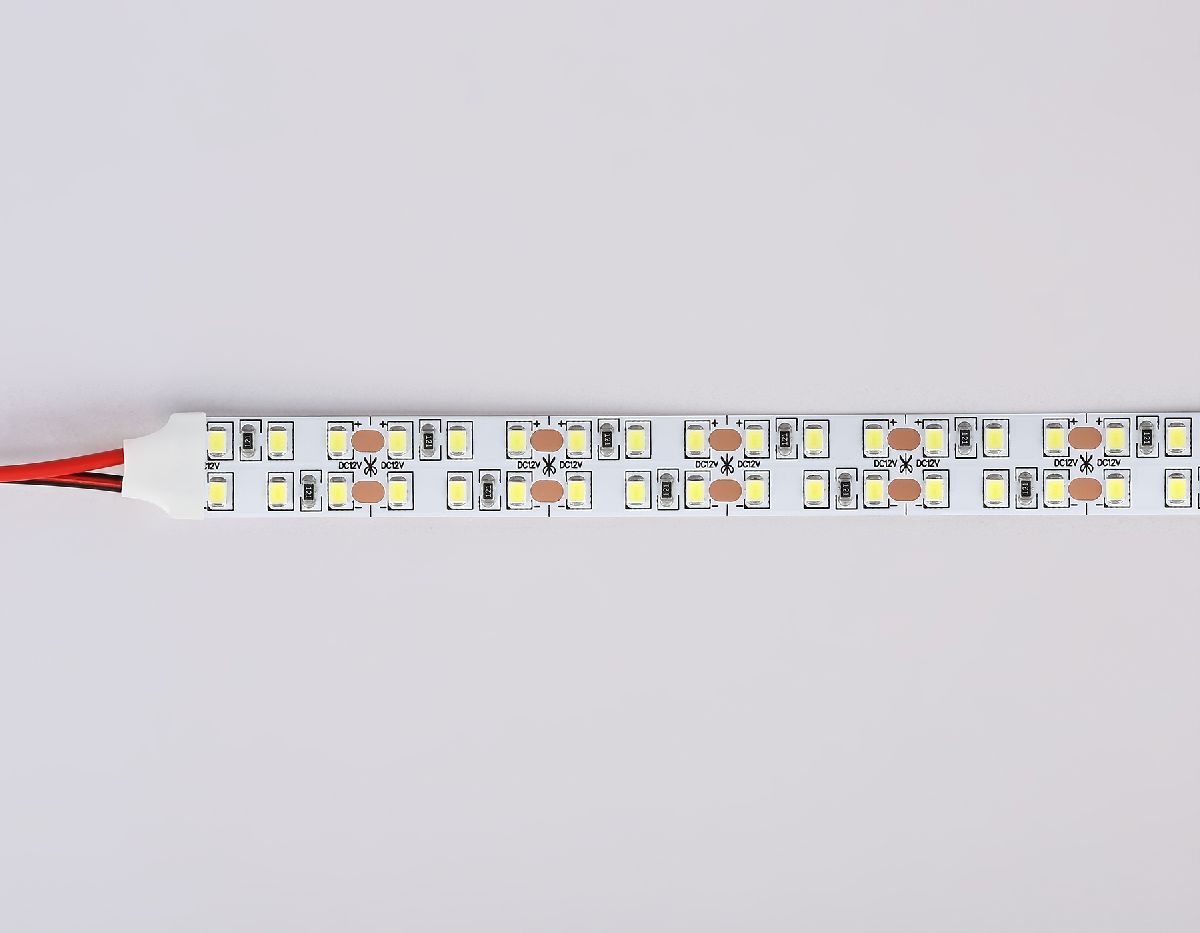 Светодиодная лента двухрядная Ambrella Light LED Strip 12В 2835 24Вт/м 6500K 5м IP20 GS1703
