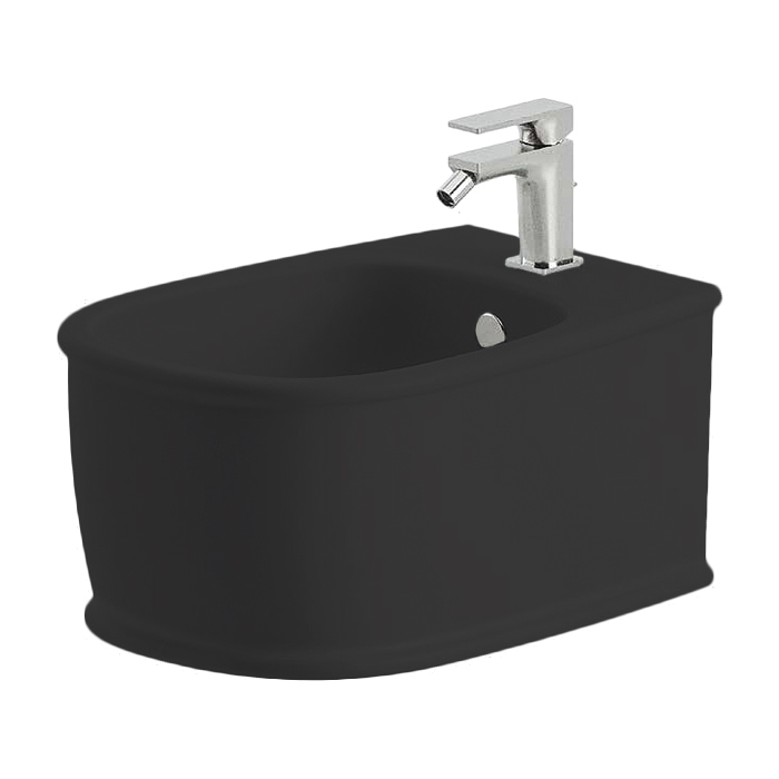 Artceram Atelier Биде подвесное 36х52см., 1 отв., цвет: черный