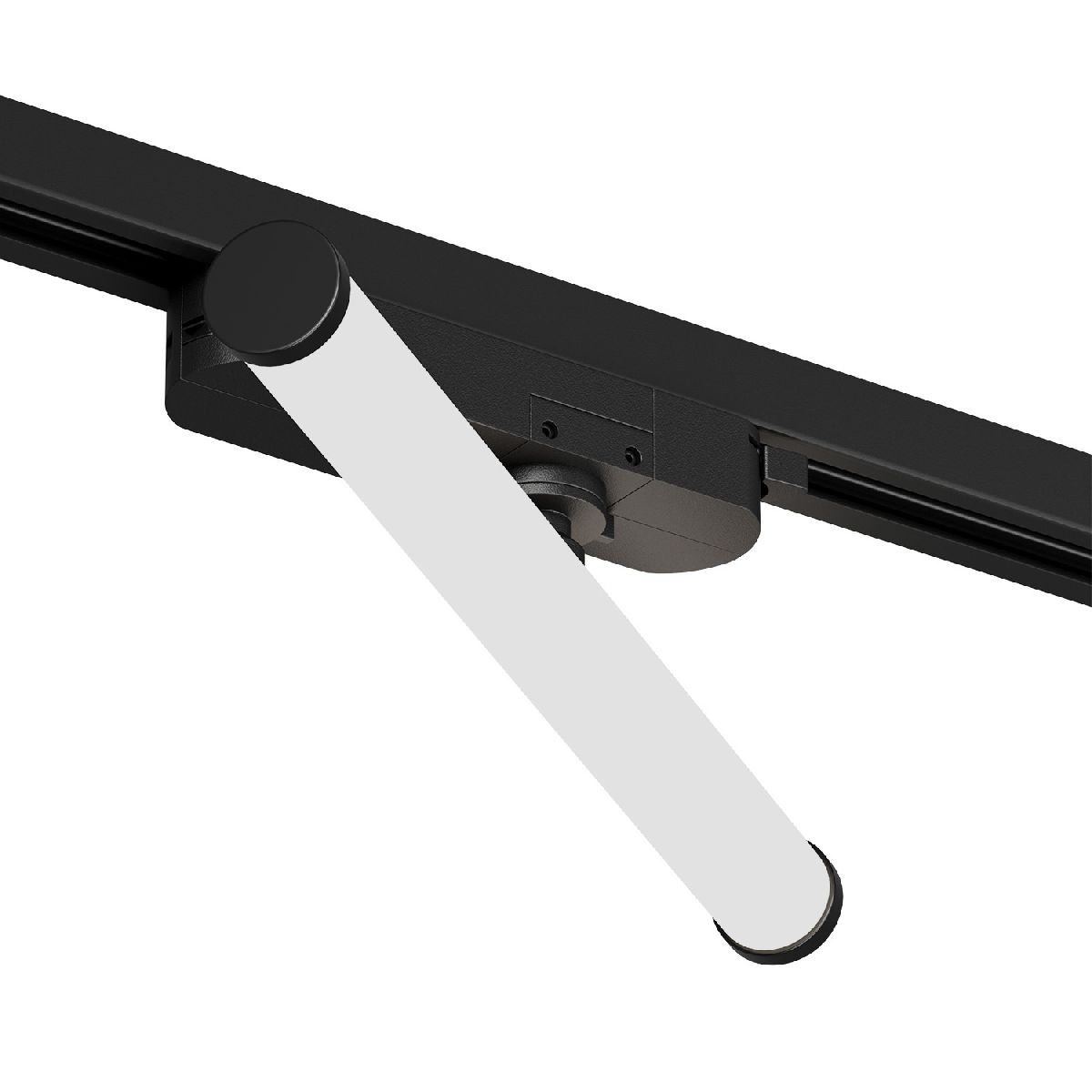 Трековый однофазный светильник Denkirs Strom DK6448-BK