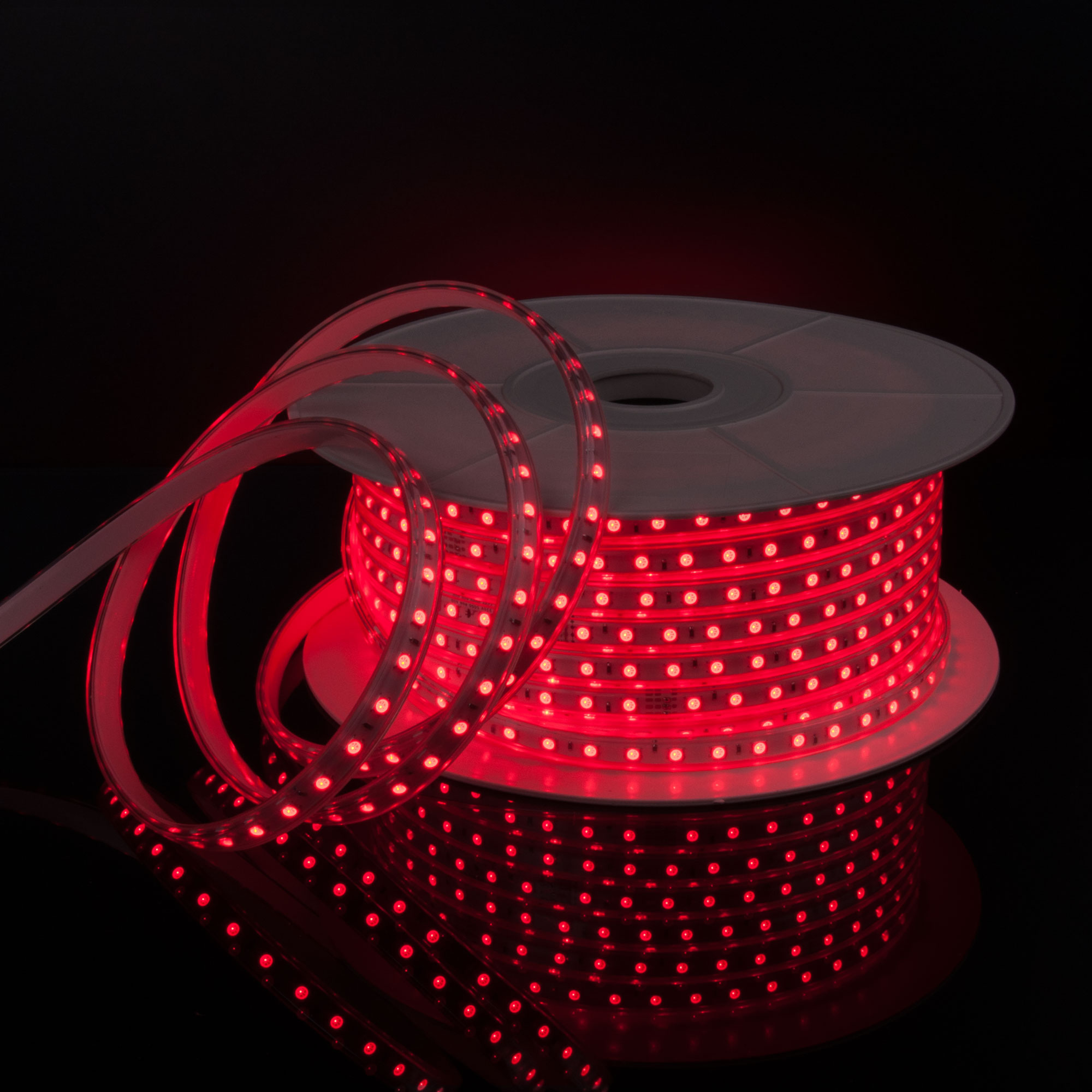 Светодиодная лента Elektrostandard 220V 11W 60Led 5050 IP65 мульти, 50 м 4690389170942
