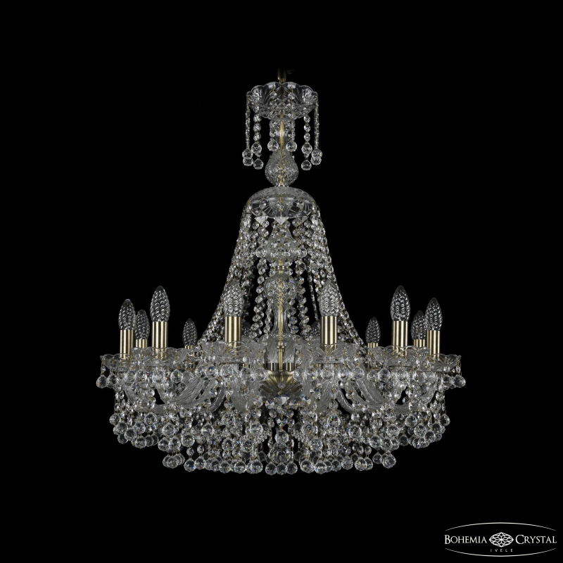 Подвесная люстра Bohemia Ivele Crystal 1409/12/240/XL-75 Pa