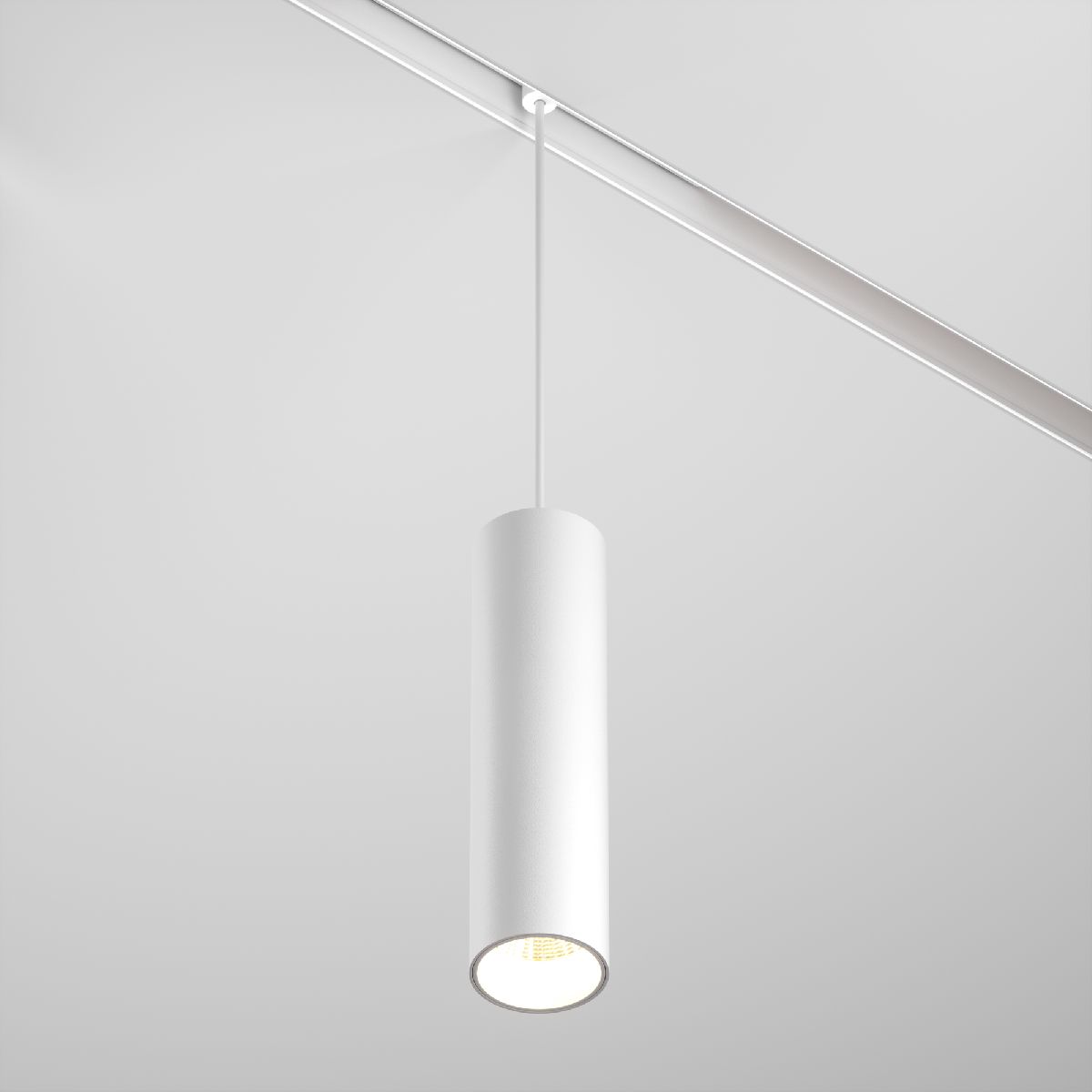 Трековый подвесной магнитный светильник Maytoni Focus LED TR041-4-12W3K-M-DS-W
