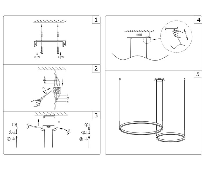 Подвесная люстра Kink Light ТОР 08219,19PA (4000K)