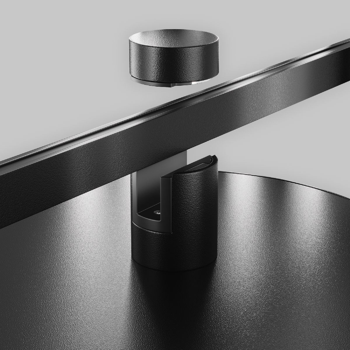 Трековый магнитный светильник Maytoni Plato TR153-1-10W4K-B