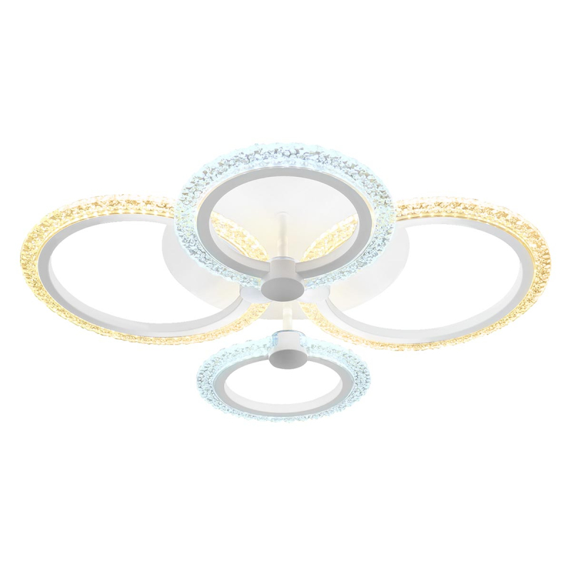 Потолочная светодиодная люстра Ambrella Light Acrylica Original FA4061