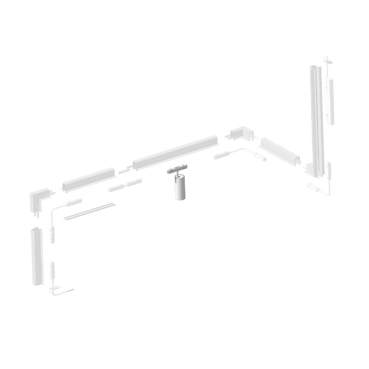 Трековый магнитный светильник Vitaluce VT0200048-01