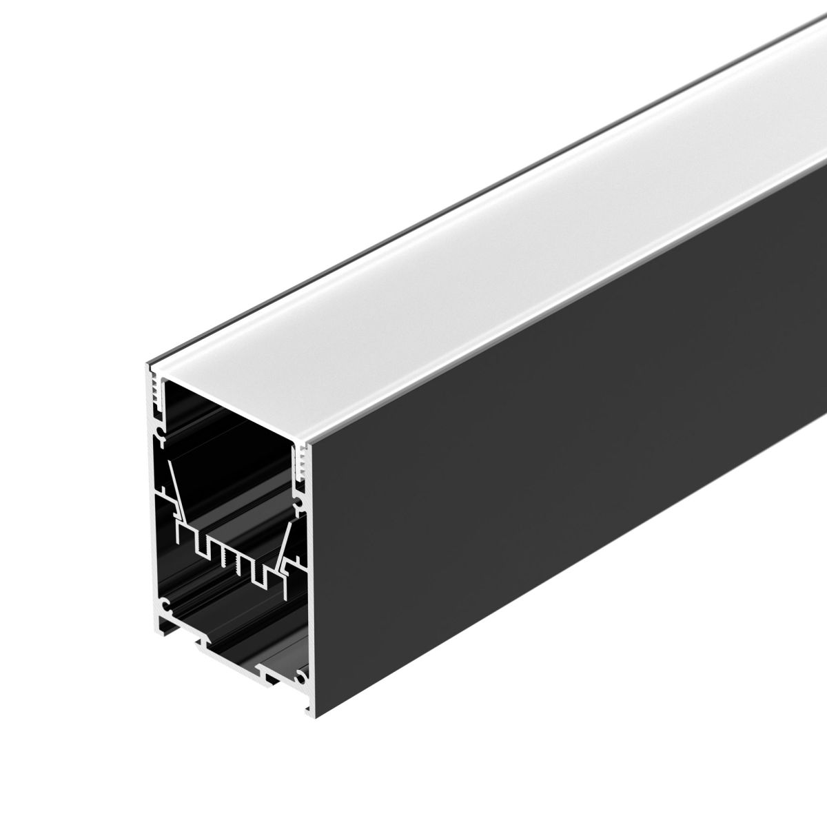Профиль Arlight IP-LINE-5475-2000 BLACK (Алюминий) 053899